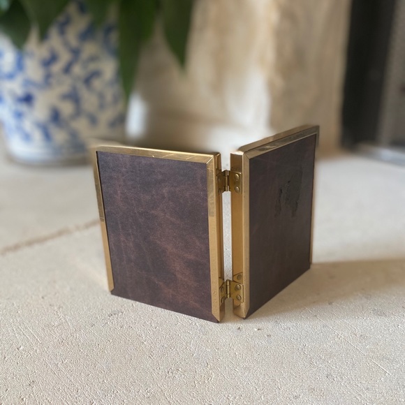 Vintage Brass Picture Frame 3 x 5in - Picture 3 of 6